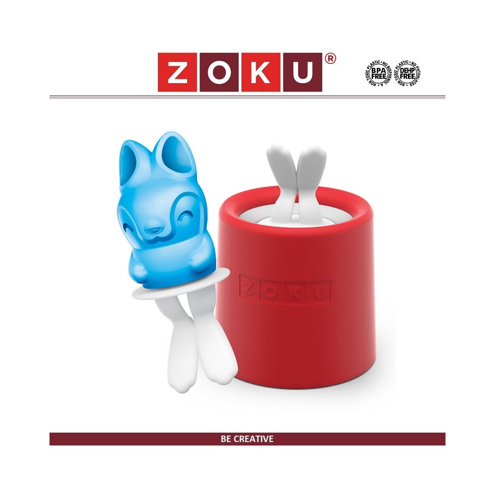 Форма для домашнего мороженого Bunny (зайчик), Character Pops, ZOKU