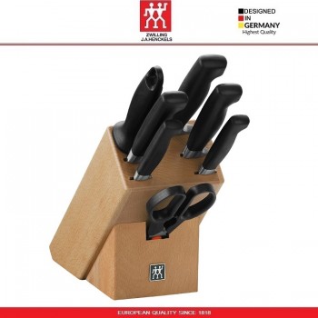 Набор кухонных ножей Four Star, 8 предметов, Zwilling