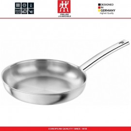 Сковорода Prime, D 28 см, индукционное дно, нержавеющая сталь 18/10, Zwilling
