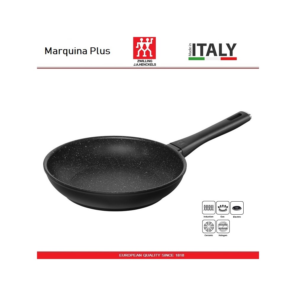 Антипригарная сковорода Marquina Plus, D 24 см, индукционное дно, алюминий литой, Zwilling
